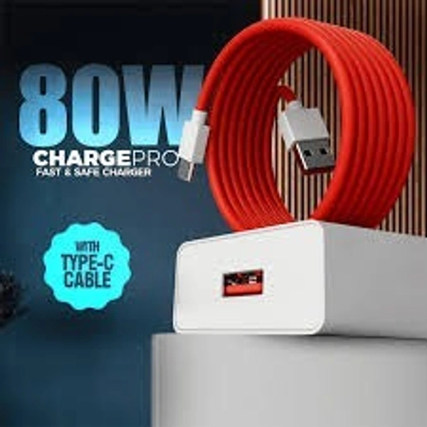 UBON CH 27 ( 80 W CHARGEPRO WITH TYPE C CABLE ) - White