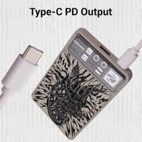 ZEBRONICS  ZEB MW65 10000 mAh POWER BANK - Heathered Gray