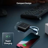 ZEBRONICS ZEB ENERGI 10R1 MINI POWER BANK - Black