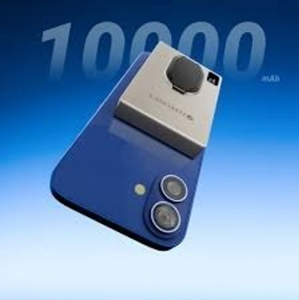 ZEBRONICS ENERGI SAFE 10R1 10000mAh power bank - Coral Reef