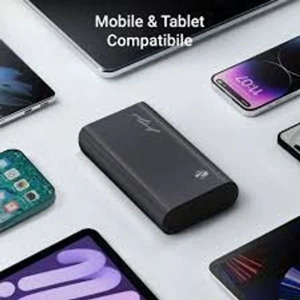 ZEBRONICS ZEB 20R1 POWER BANK 35W - Black