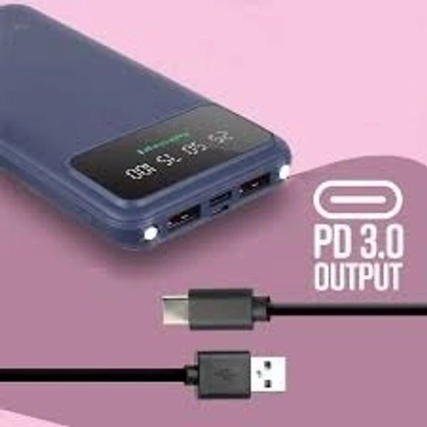 ZEBRONICS ZEB MB S10 PRO 10000 mAh POWER BANK - Black