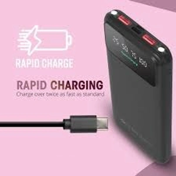 ZEBRONICS ZEB MB S10 PRO 10000 mAh POWER BANK - Black