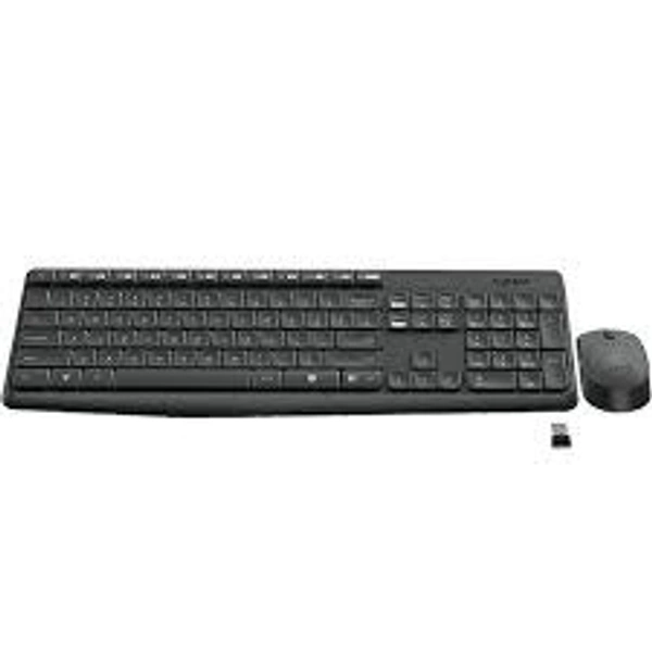 LOGITECH MK 235 WIRLESS COMBO - Black