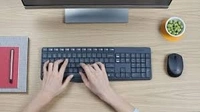 LOGITECH MK 235 WIRLESS COMBO - Black