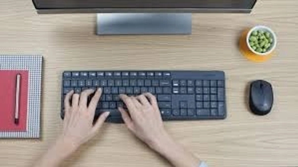 LOGITECH MK 235 WIRLESS COMBO - Black