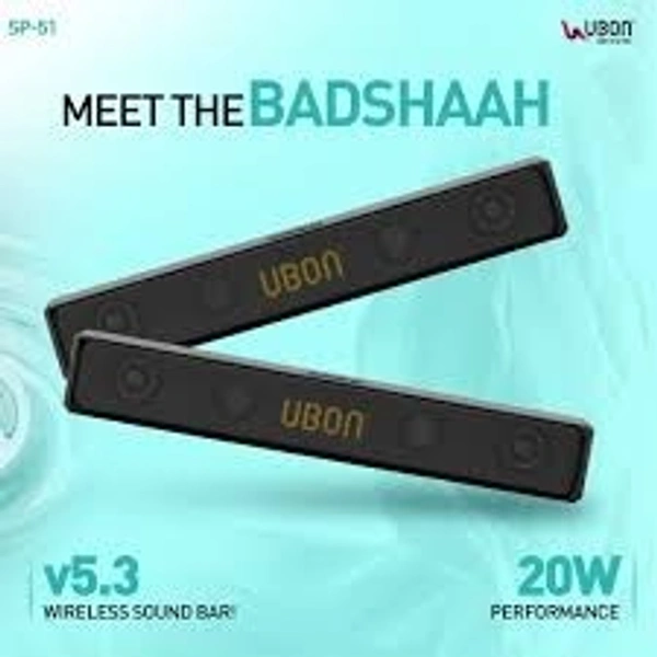 UBON SP 51 BADSHAAH 20 W - Black