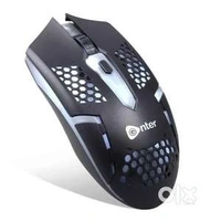 ENTER FASTCLICK WIRED MOUSE - Black