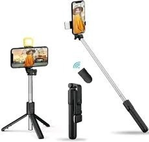 R1S - L Selfie Stick Tripod  - Black