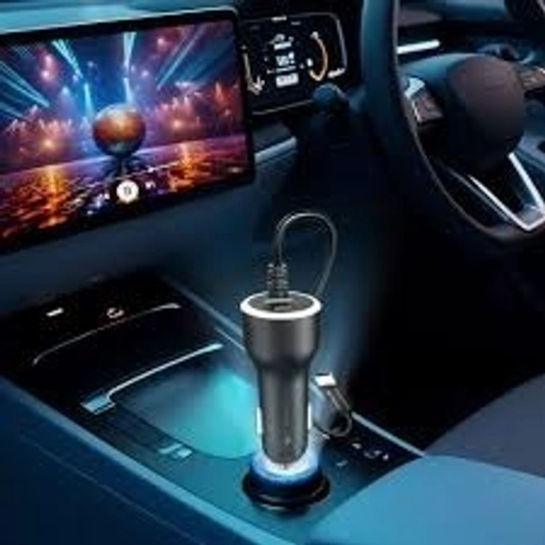 ZEBRONICS ZEB CC48 PRO CAR CHARGER - Black