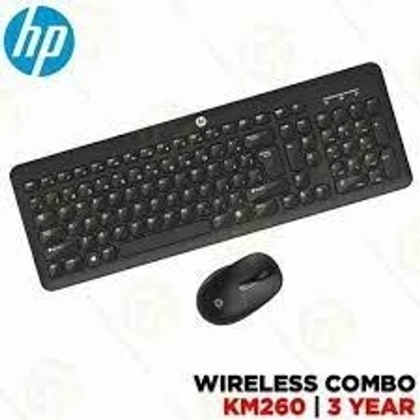 HP KM 260 WIRLESS KEYBOARD & MOUSE COMBO - Black