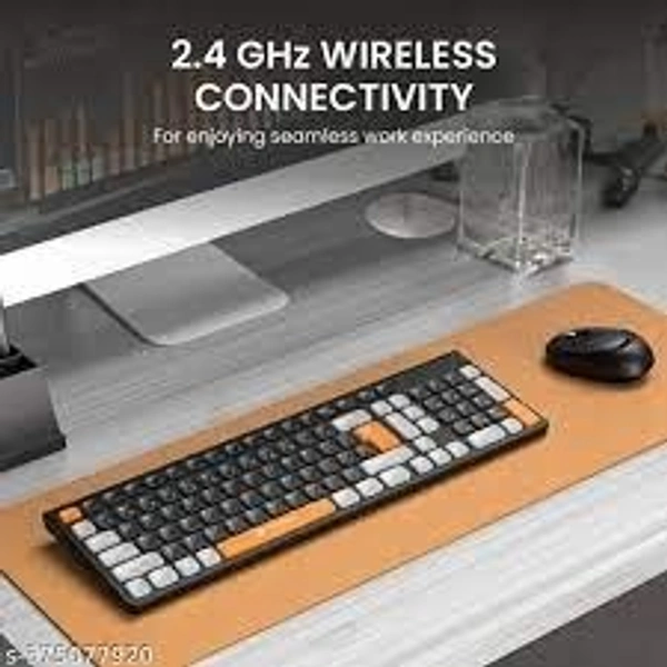PORTRONICS KEY 7 COMBO - Black+Orange