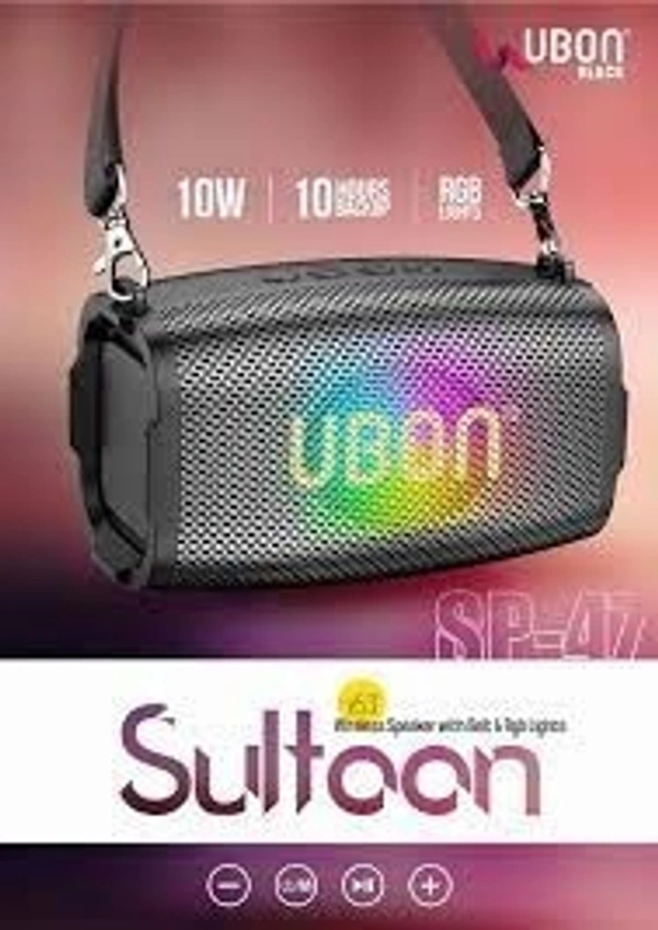 UBON  SP 47 SULTAAN 10 W - Black