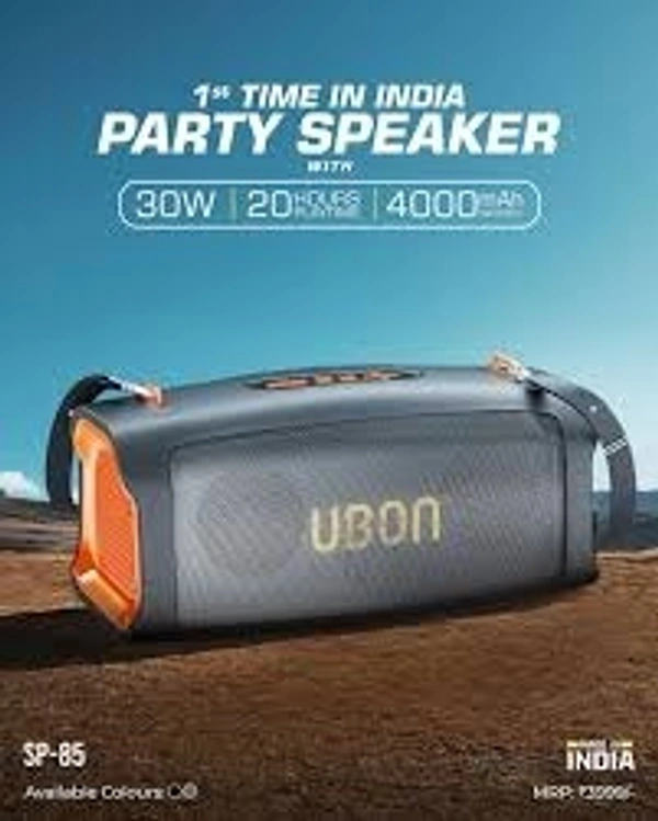 UBON SP 85 PARTY SPEKER 30 W - Gray