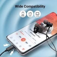 ZEBRONICS ZEB BUDS C9 TYPE-C EARPHONE WITH MIC - Black