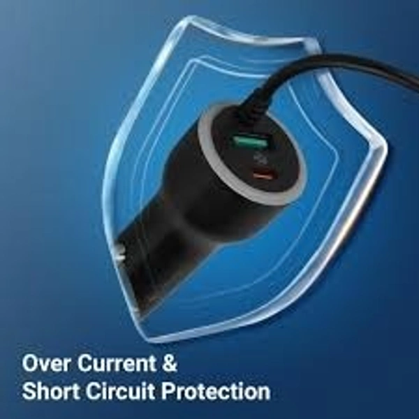 ZEBRONICS ZEB CC48 PRO CAR CHARGER - Black