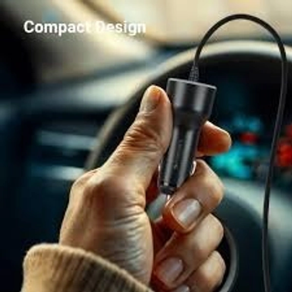ZEBRONICS ZEB CC48 PRO CAR CHARGER - Black