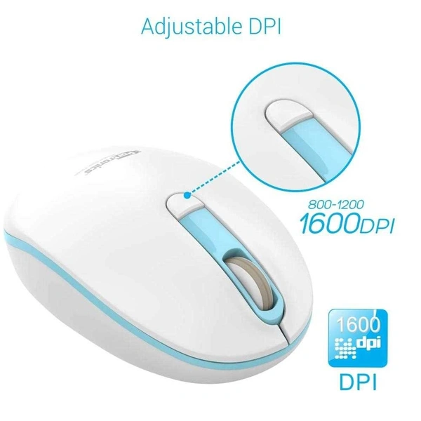PORTRONICS TOAD 11 Wireless Mouse - White