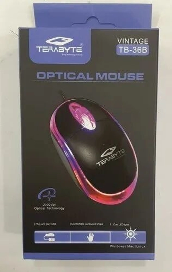 Technotech OPTICAL MOUSE - Black