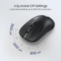PORTRONICS TOAD 33 Wireless Mouse  - Black