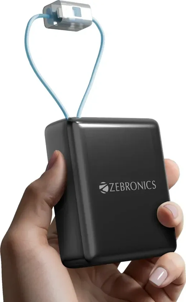 ZEBRONICS ZEB ENERGI 10R1 MINI POWER BANK - Black