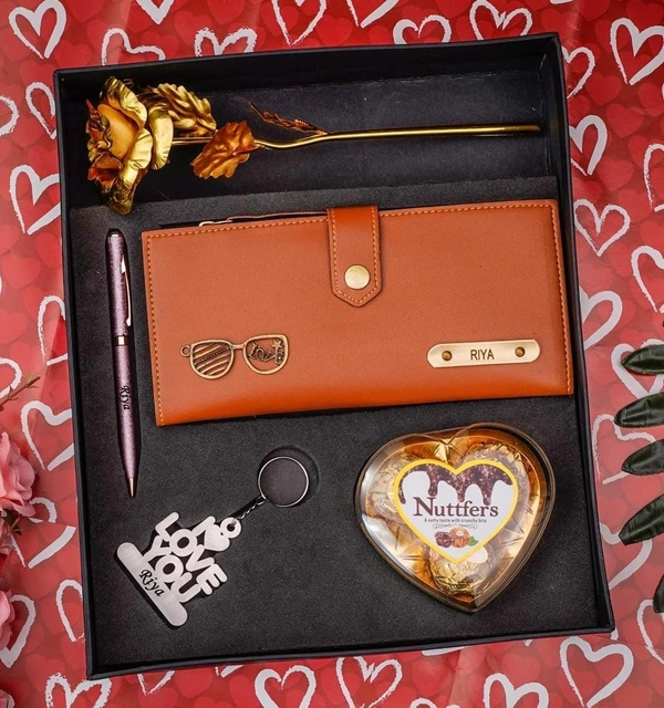 Romantic combo for women - Tan