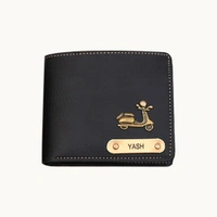 Nexon Series Leather Wallet - Black