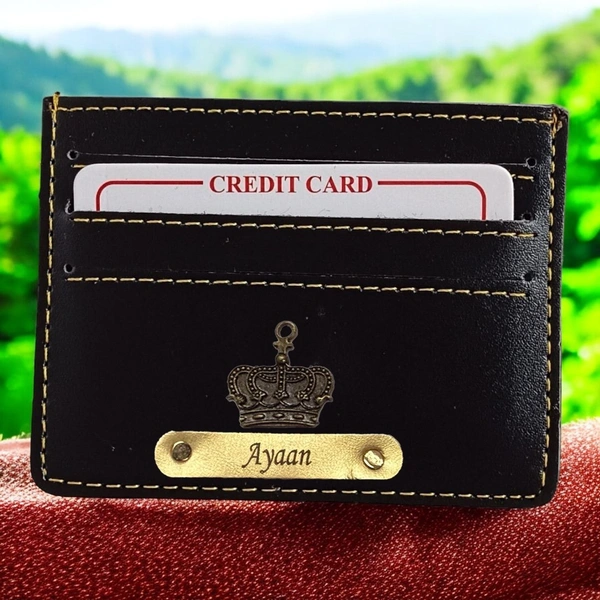Minimalistic Card Holder - Blue
