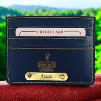 Minimalistic Card Holder - Blue