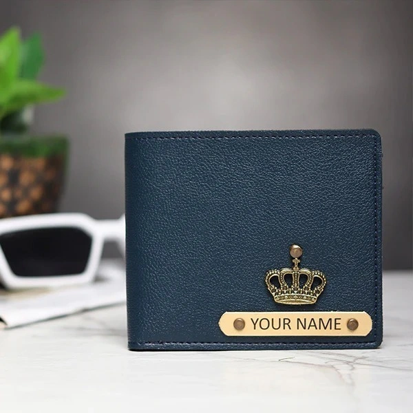 Imported Leather Wallet - Blue