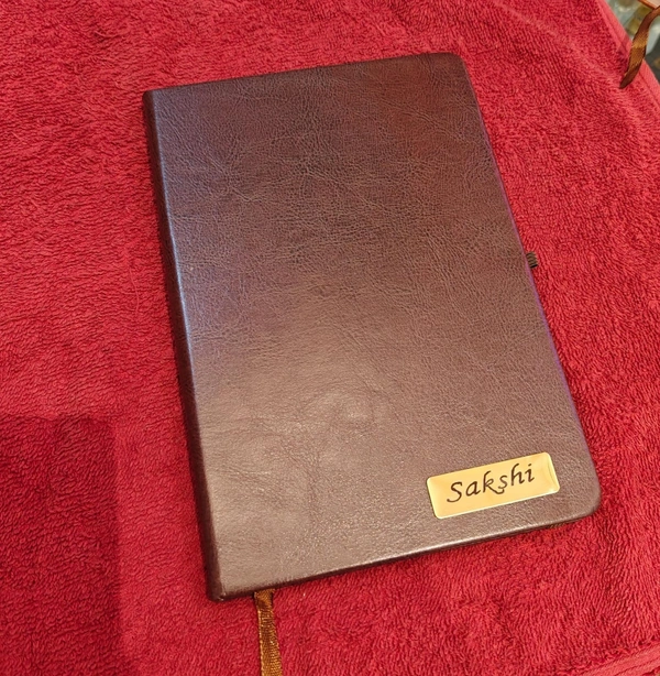 Regular 185 Pages Diary - Tan