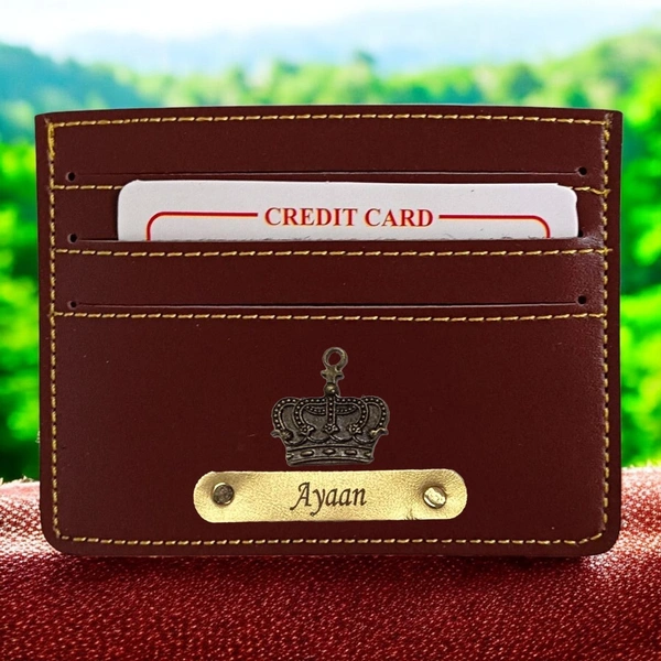 Minimalistic Card Holder - Blue