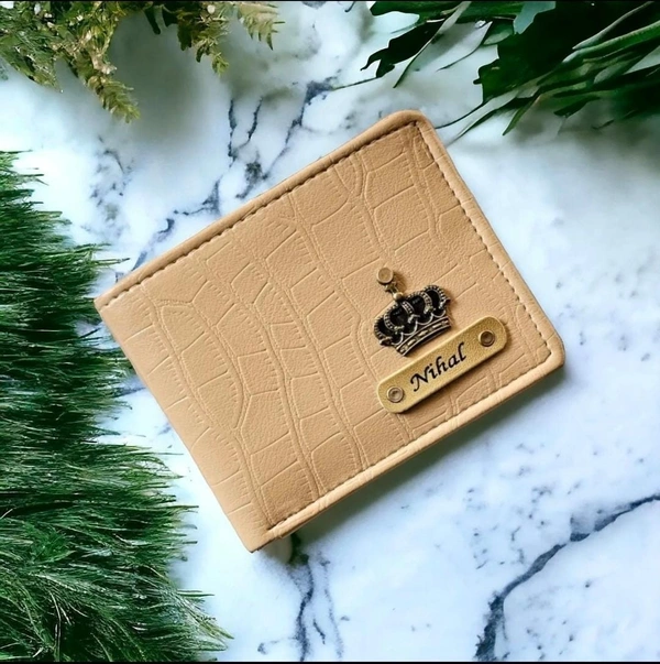 Croc's Leather Wallet - Creame