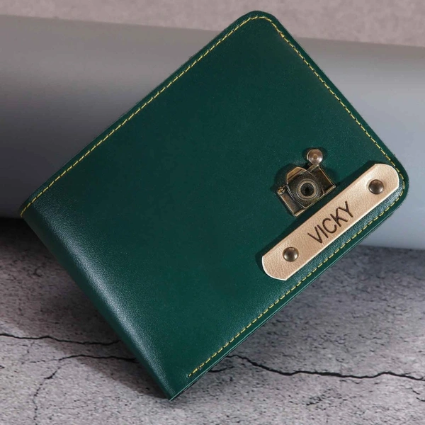 Indian Leather Wallet - Green