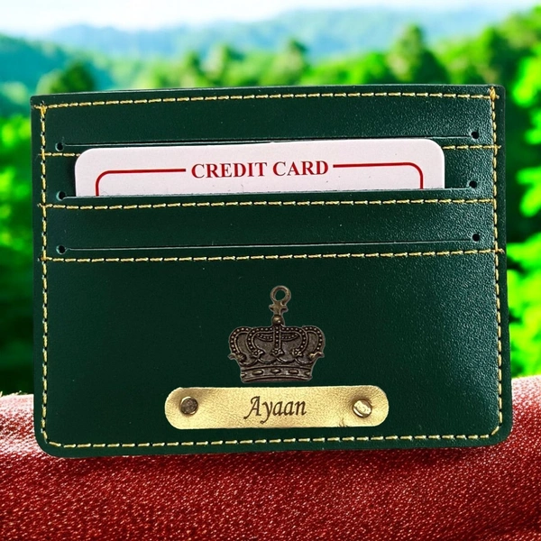 Minimalistic Card Holder - Blue