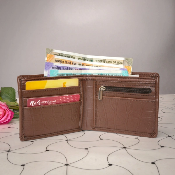 Croc's Leather Wallet - Red