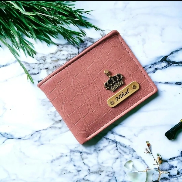 Croc's Leather Wallet - Pink