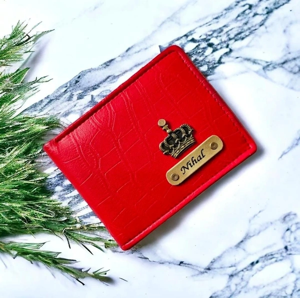 Croc's Leather Wallet - Red