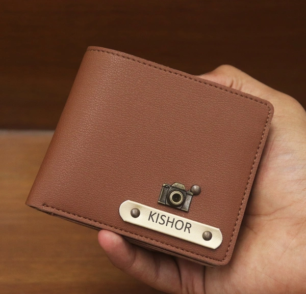 Imported Leather Wallet - Tan
