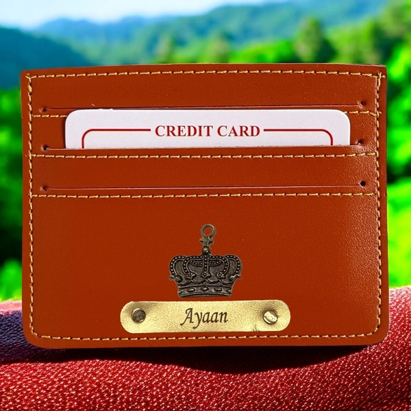 Minimalistic Card Holder - Blue