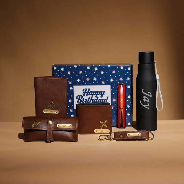 BIRTHDAY HAMPER - Tan