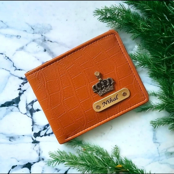 Croc's Leather Wallet - Tan
