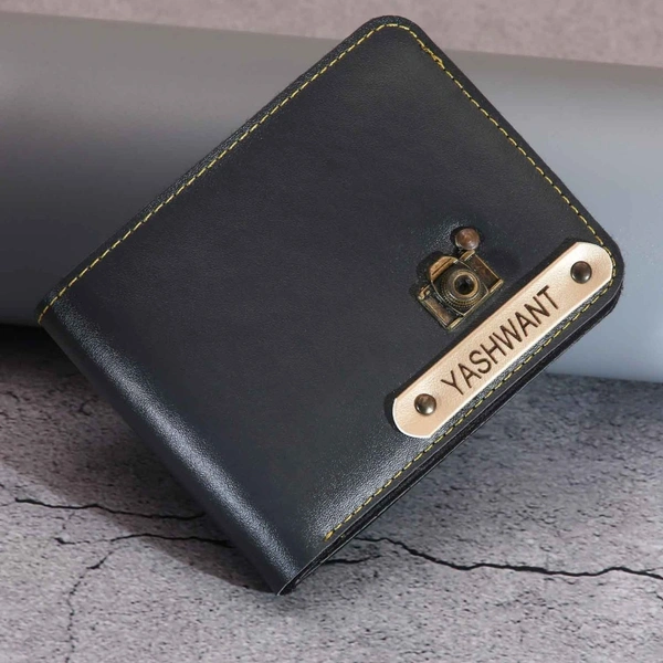 Indian Leather Wallet - Grey