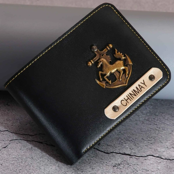 Indian Leather Wallet - Black