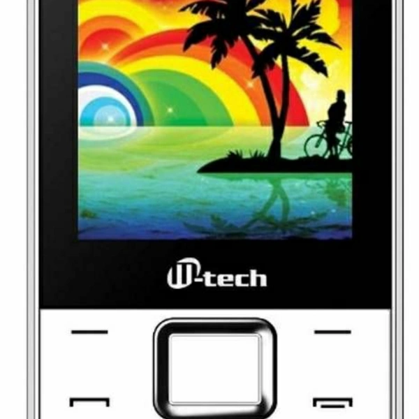 Mtech G9 White+Black Dual Sim Mobile Phone - 