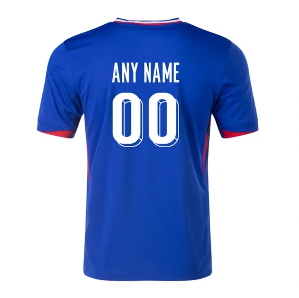 Customized France Home Solid Jersey 24-25 - XL