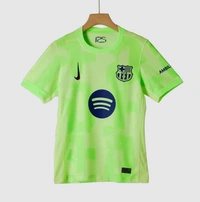 Customized Barca Third Jersey 24- 25 Green - XL