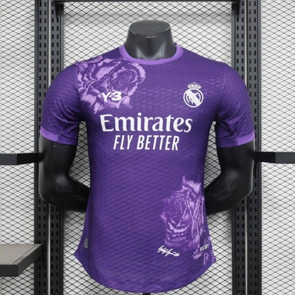Real Madrid Y-3 Limited Edition Purple Player Version Jersey 24/25 - XL