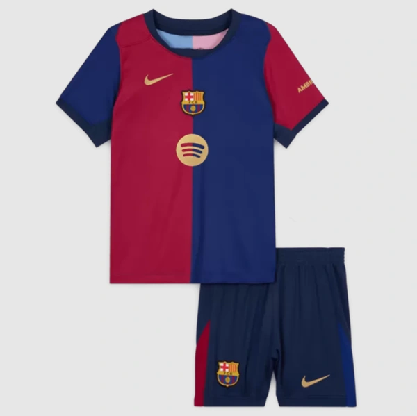 Barcelona Home Kids Soccer Jerseys Kit 2024/25 - 16:3yrs