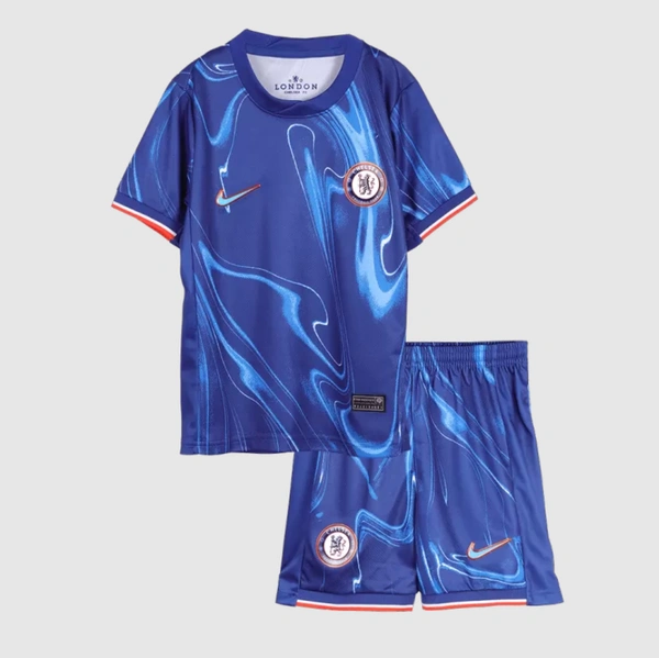 Chelsea Home Kids Soccer Jerseys Kit 2024/25 - 16:3yrs
